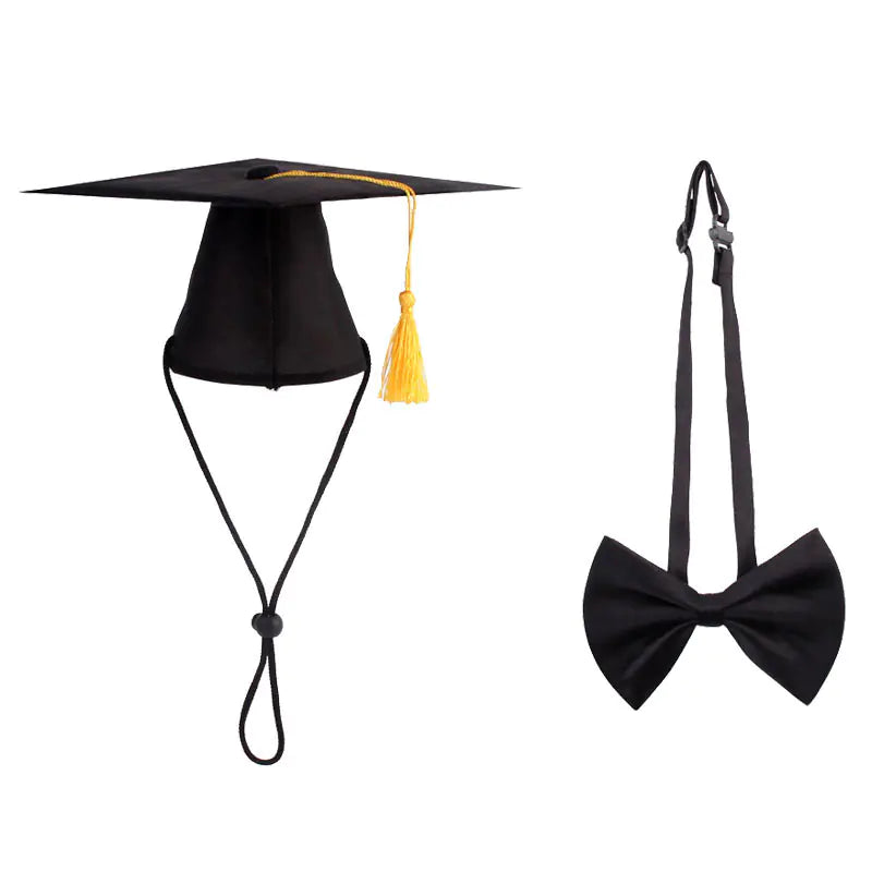Creative Cat/dog Doctor Hat with Bow Tie