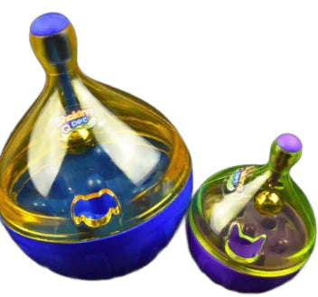 Interactive Cat Food Tumbler Toy and Feeder Ball