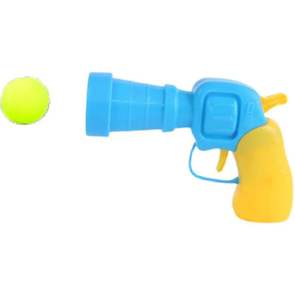 Interactive Cat Toy with Plush Ball Launcher