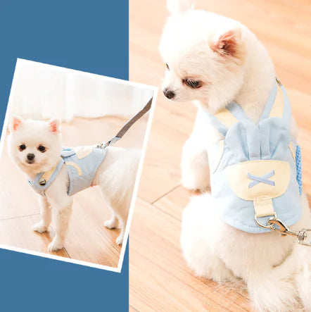 Pet Vest Harness Leash for Small to Medium Dogs